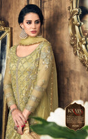 Karma 16047 Series Embroidered Salwar Suits Wholesale Catalog Collection