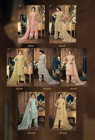 Karma 16047 Series Embroidered Salwar Suits Wholesale Catalog Collection