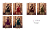 Aashirwad Riona Gold Real Georgette Heavy Salwar Suits Catalog Collection