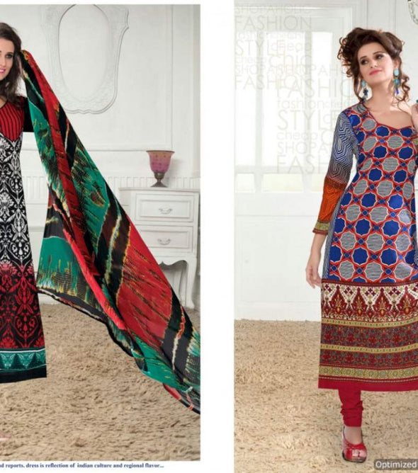 Kashmiri Vol-2 Cotton Fancy Printed Dress Material Catalog Collection