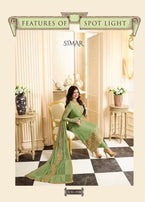 Glossy Simar Suzen Designer Straight Salwar Kameez Catalog Collection