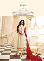 Glossy Simar Suzen Designer Straight Salwar Kameez Catalog Collection
