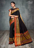 Aura High Spirits Pure Silk Cotton Saree Catalog Collection