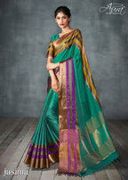 Aura High Spirits Pure Silk Cotton Saree Catalog Collection