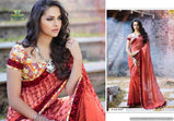 Sanskar Prints Suhasini Georgette Addition work Fancy Saree Catalog Collection