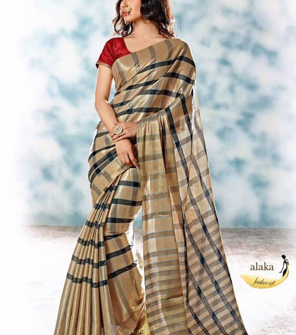 Aura Super-16 Fancy And traditional cotton with all attractive colors sarees Catalog Collection
