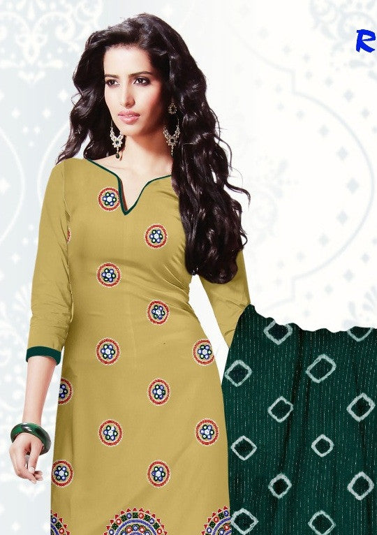 Rajwadi Batik Print Unstitch Cotton Dress Material Catalog