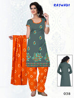 Rajwadi Batik Print Unstitch Cotton Dress Material Catalog