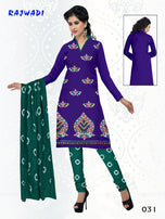 Rajwadi Batik Print Unstitch Cotton Dress Material Catalog