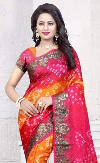 Bandhani Silk Saree Catalog Collection