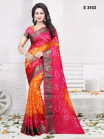 Bandhani Silk Saree Catalog Collection