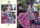 Radhika Fashion Aasya silk cotton print with self embroidery work Dress material Catalog Collection