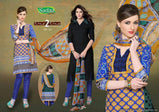 Sadaa one 2 one Two Top One Bottom Concept Cotton Dresses Catalog