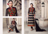 D C Trendz Tajima Vol-11 Georgette Straight Salwar Kameez Catalog