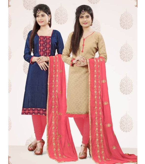 Meery Two Top One Bottom Concept Dress Material Catalog Collection