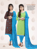 Meery Two Top One Bottom Concept Dress Material Catalog Collection