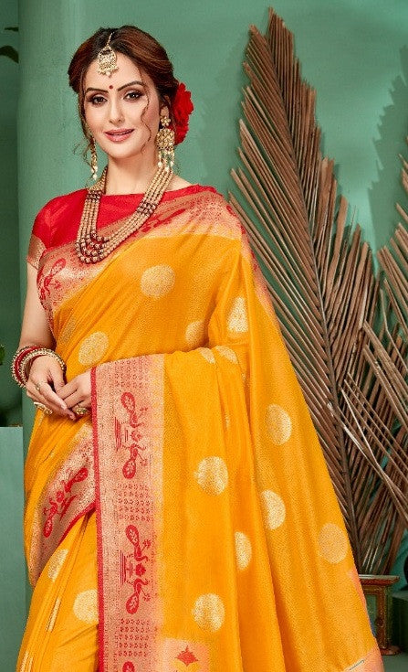Takshaya Devika Pathani Dola Silk Festive Wear Saree Catalog Collection