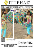 Kilruba Ittehad Designer Cotton Pakistani Salwar Suits Catalog Collection