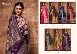 Vellora 7 Kashmiri Silk Banarasi Silk Fabric Festive Wear Saree Catalog Collection
