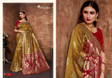 Vellora 7 Kashmiri Silk Banarasi Silk Fabric Festive Wear Saree Catalog Collection