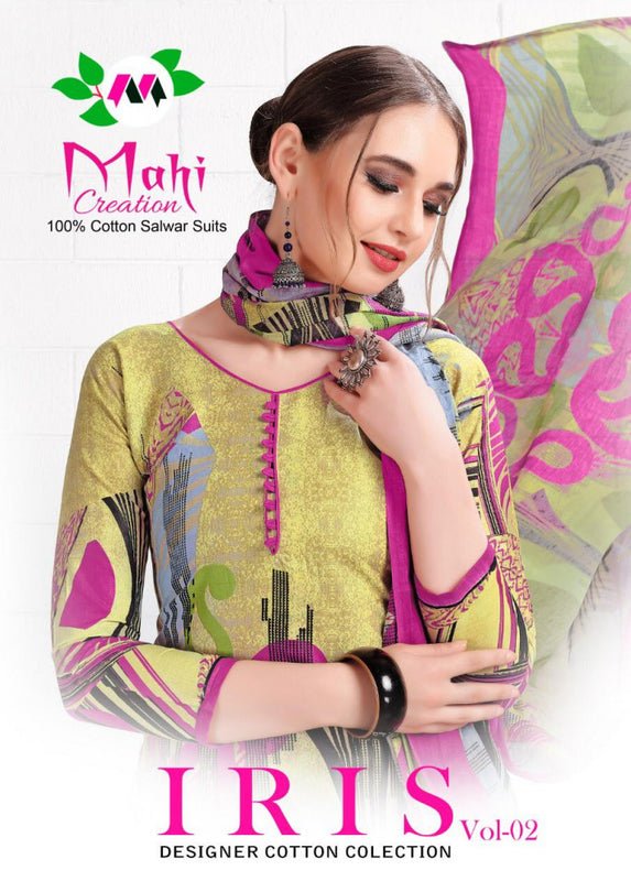 Mahi Iris 2 Pure Cotton Printed Dress Material Catalog Collection
