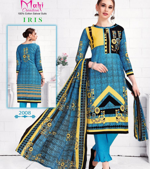 Mahi Iris 2 Pure Cotton Printed Dress Material Catalog Collection