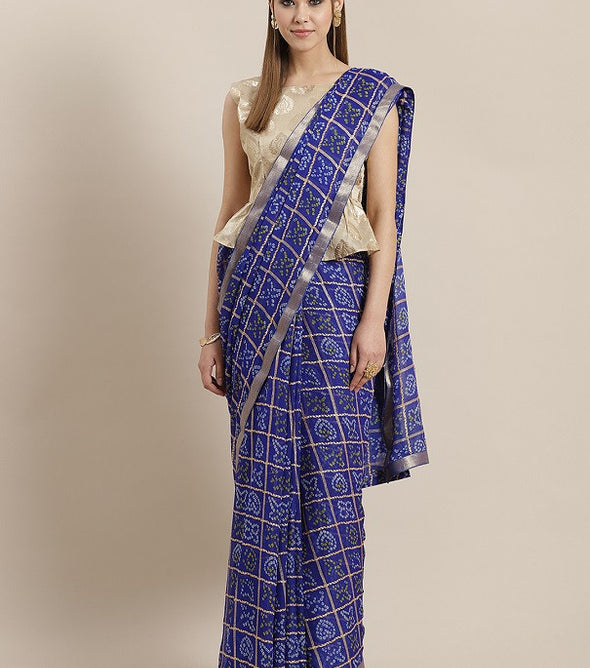 Bandhani Saree 1 Ethnic Wear Printed Saree Catalog Collection