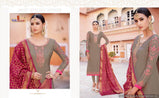 Gulshan Tunic House Heavy Satin Georgette Straight Salwar Suits Catalog Collection