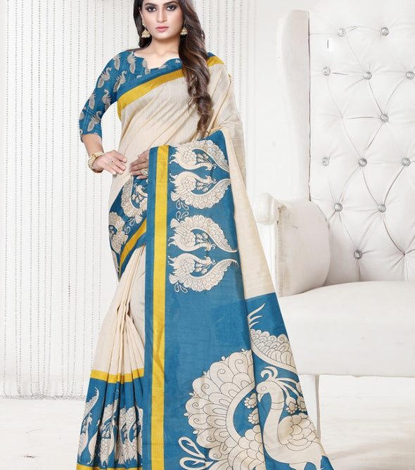 Bhagalpuri Vol 3 Casual Wear Bhagalpuri Printed Saree Catalog Collection