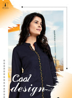 Alpha Cool 14kg Heavy Rayon Kurti Catalog Collection