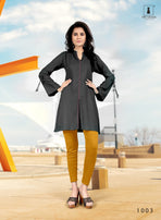 Alpha Cool 14kg Heavy Rayon Kurti Catalog Collection