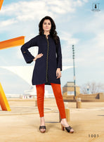 Alpha Cool 14kg Heavy Rayon Kurti Catalog Collection