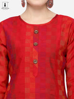 Alpha Queen Vol-6 Cotton Silk Straight Kurti Catalog Collection