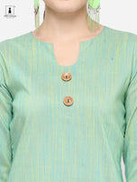 Alpha Queen Vol-6 Cotton Silk Straight Kurti Catalog Collection