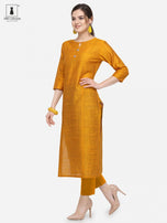 Alpha Queen Vol-6 Cotton Silk Straight Kurti Catalog Collection