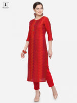 Alpha Queen Vol-6 Cotton Silk Straight Kurti Catalog Collection