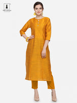 Alpha Queen Vol-6 Cotton Silk Straight Kurti Catalog Collection