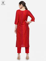 Alpha Queen Vol-6 Cotton Silk Straight Kurti Catalog Collection