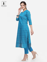 Alpha Queen Vol-6 Cotton Silk Straight Kurti Catalog Collection