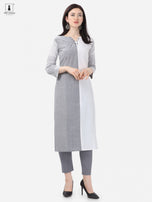 Alpha Queen Vol-11 Weaving Cotton casual look Kurti Catalog Collection