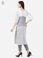 Alpha Queen Vol-11 Weaving Cotton casual look Kurti Catalog Collection