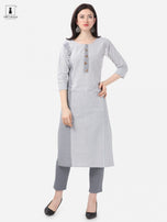 Alpha Queen Vol-11 Weaving Cotton casual look Kurti Catalog Collection