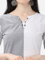 Alpha Queen Vol-11 Weaving Cotton casual look Kurti Catalog Collection