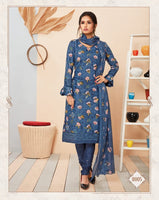 Devi Rashi Vol-8 Printed Cotton Dress Material Catalog