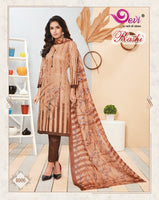 Devi Rashi Vol-8 Printed Cotton Dress Material Catalog