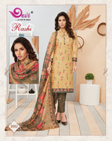 Devi Rashi Vol-8 Printed Cotton Dress Material Catalog