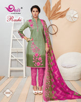 Devi Rashi Vol-8 Printed Cotton Dress Material Catalog