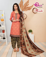 Devi Rashi Vol-8 Printed Cotton Dress Material Catalog