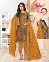 Devi Rashi Vol-8 Printed Cotton Dress Material Catalog