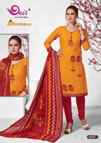 Devi Dhamaka Vol-4 Printed Cotton Dress Material Catalog Collection